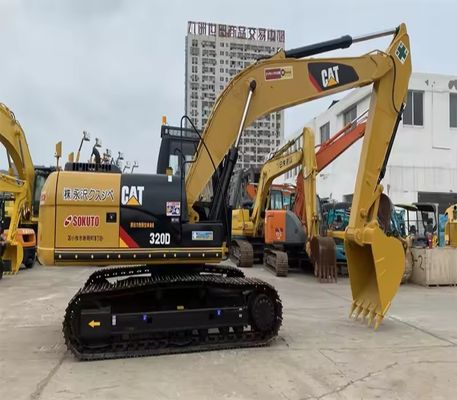 प्रयुक्त कैटरपिलर अच्छी हालत CAT 320D2 क्रॉलर एक्सकेवेटर बिक्री के लिए कम कीमत