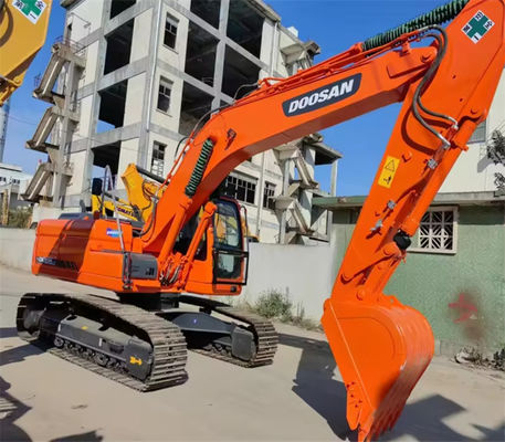 ऑरेंज व्हील एक्सकेवेटर DX225LC डूसन बैकहो इस्तेमाल किया एक्सकेवेटर