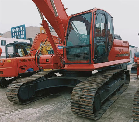 DE08TIS इंजन के साथ प्रयुक्त मूल जापान सेकंड हैंड Doosan DX300LC क्रॉलर खुदाई मशीन