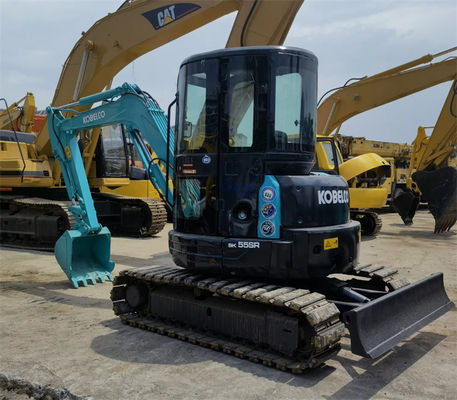 दूसरा हाथ 2020 वर्ष 5260 किलोग्राम कोबेलको उत्खनन SK55SR इंजन मॉडल Yanmar 4TNV88 के साथ