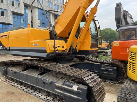 कमिंस इंजन खुदाई खुदाई हुंडई 220-9s 5-10 मीटर डंपिंग ऊंचाई अच्छी स्थिति 50 टन परिचालन वजन