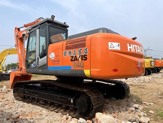कम काम के घंटे हिताची Zx240 हाइड्रोलिक क्रॉलर खुदाई स्टॉक में बिक्री के लिए