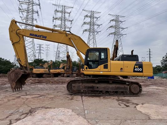 2020 इस्तेमाल किया गया 40 टन बड़ा खुदाई मशीन कोमात्सु पीसी400-8आर 1.9m3 बाल्टी क्षमता के साथ