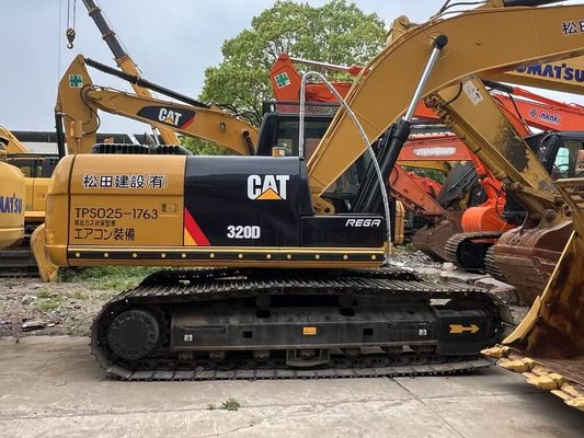 गुणवत्ता प्रयुक्त कैटरपिलर CAT 320D खुदाई ईंधन कुशल शक्तिशाली