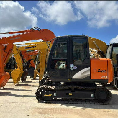 उच्च गुणवत्ता मूल जापान प्रयुक्त खुदाई मशीन HITACHI ZX70 लागत प्रभावी कम काम के घंटे