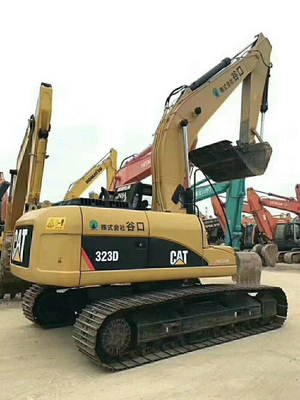 इस्तेमाल किया जापानी आयातित 23 टन CAT 323D खुदाई मशीन कैटरपिलर C6.6 इंजन से सुसज्जित