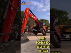 अच्छी कीमत प्रयुक्त Doosan DX300 क्रॉलर खुदाई 30 टन सेकंड हैंड गर्म बिक्री खुदाई